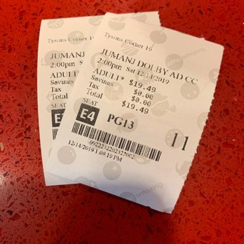 AMC Tysons Corner 16 - After doing the VR version, decided we HAD to see the movie now ! - Cinema Near Me - Mclean, Virginia
