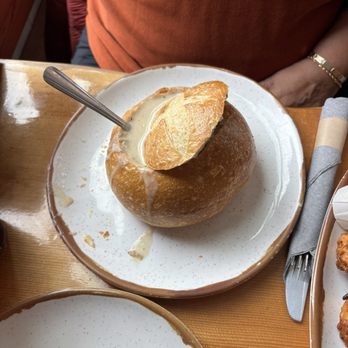 Halibut Point Crab & Chowder - Clam chowder bread bowl - Seafood Near Me - Sitka, Alaska