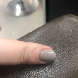 5th Avenue Cork - Dribbled shellac which is still on my fingers AFTER I left
