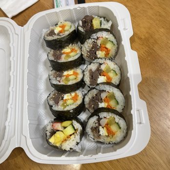 Hello Chicken & Sushi - Beef Gimbop - Asian Fusion Near Me - Concord, California