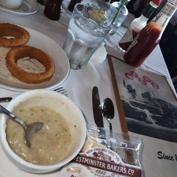 Nick's Seafood Restaurant - 7/27/25: Excellent clam chowder. House made, rich clam and salt flavors made this the today's favorite dish. - Seafood Near Me - Pacifica, California