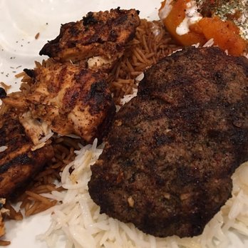 Afghan Bistro - Charred beef and chicken kebob - Afghan Near Me - Springfield, Virginia