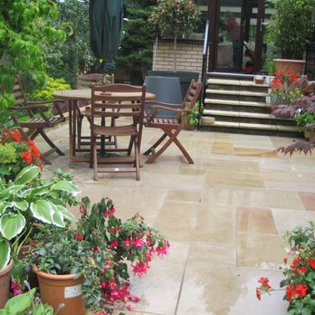 Direct Gardens - A beautiful garden design using Marshall paving, lush planting scheme. in Midlothian - Landscaping Near Me - Musselburgh, MLN Direct Gardens - A beautiful garden design using Marshall paving, lush planting scheme. in Midlothian - Landscaping Near Me - Musselburgh, MLN