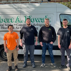 Robert A Nowak Heating & Air Conditioning - From left to right
Alex L, Chris N, Matt C, & Alex P