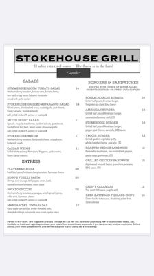 Menu photo 7 Stokehouse Grill Paso Robles, CA
