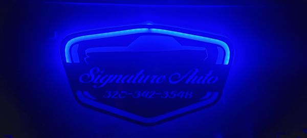 Signature Auto by null