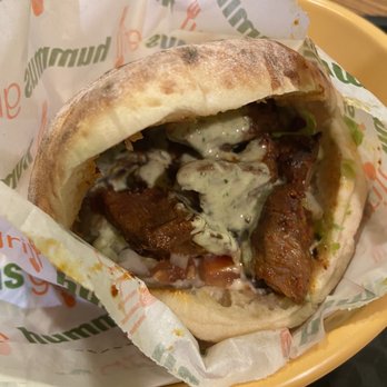 Hummus Grill - Lamb Sandwich ($11) - Mediterranean Near Me - Philadelphia, Pennsylvania