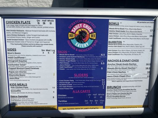 Menu photo 3 Saucy Chick Indi-Mex Eatery Pasadena, CA