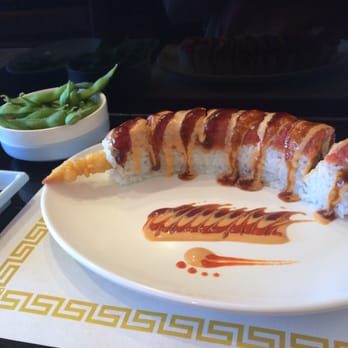 Ninja Sushi - Firecracker! Was bomb. Then had a dragon roll. I love the little designs! - Japanese Near Me - Apple Valley, California Ninja Sushi - Firecracker! Was bomb. Then had a dragon roll. I love the little designs! - Japanese Near Me - Apple Valley, California