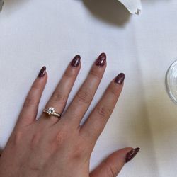 Moon Nails & Spa - Can you even tell which nail was the broken one?? I can't because they did such a great job!