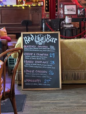 Menu photo 4 The Red Bar Santa Rosa Beach, FL