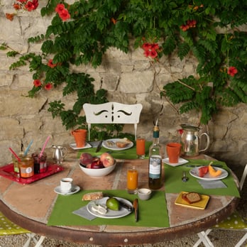 Domaine des Clos - Hotel Domaine des Clos, petit-dejeuner - Hotels Near Me - Beaucaire, 30