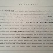 Photo of Red Medicine - Beverly Hills, CA, United States. The tasting menu