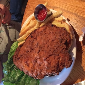 Ginger Sue's - My mom had the pork tenderloin sandwich lol. Huge, but she loved it! - Breakfast & Brunch Near Me - Liberty, Missouri Ginger Sue's - My mom had the pork tenderloin sandwich lol. Huge, but she loved it! - Breakfast & Brunch Near Me - Liberty, Missouri