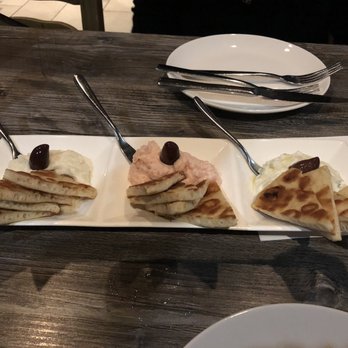 Plateia Mediterranean Kitchen Bar - Greek trio dip - Bars Near Me - Glenview, Illinois Plateia Mediterranean Kitchen Bar - Greek trio dip - Bars Near Me - Glenview, Illinois