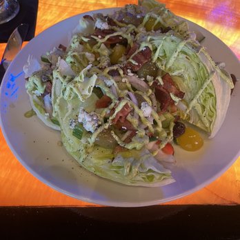 Stones Throw - Wedge salad with marinated olives - Steakhouses Near Me - Cape Coral, Florida