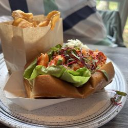 Sea Level Oyster Bar - $40 lobster roll.