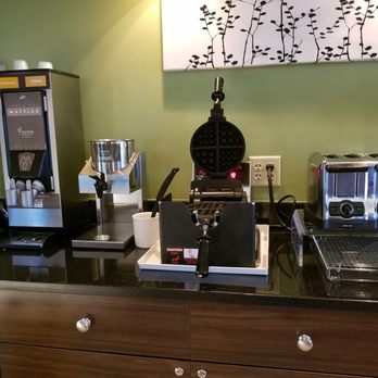 Sleep Inn & Suites - 2 types of waffle batter, regular syrup,waffle maker, toaster - Hotels Near Me - Oregon, Ohio Sleep Inn & Suites - 2 types of waffle batter, regular syrup,waffle maker, toaster - Hotels Near Me - Oregon, Ohio