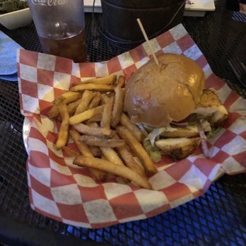 Wahoo Seafood Grill - Blackened Grouper sandwich - Seafood Near Me - Gainesville, Florida Wahoo Seafood Grill - Blackened Grouper sandwich - Seafood Near Me - Gainesville, Florida