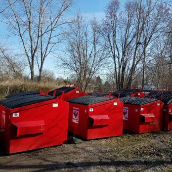 Freedom Dumpsters - Front load dumpsters ready for new customers. Give us a call for a great rate in Genesee County! - Dumpster Rental Near Me Freedom Dumpsters - Front load dumpsters ready for new customers. Give us a call for a great rate in Genesee County! - Dumpster Rental Near Me