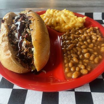 Holy Smokes Bourbon and BBQ - Beef Brisket Philly Sandwich - Barbeque Near Me - Watertown, New York