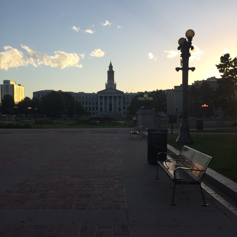 Civic Center Park - View from middle bench - Parks Near Me - Denver, Colorado