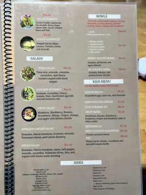 Menu photo 5 Old Town Caffe Pasadena, CA