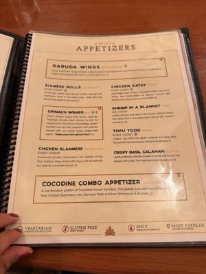Menu photo 2 Cocodine Thai Cuisine Chico, CA Menu photo 2 Cocodine Thai Cuisine Chico, CA