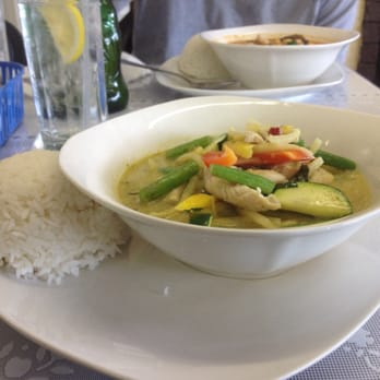 Thai Kitchen - Green curry with chicken, Yummm - Thai Near Me - Lubbock, Texas Thai Kitchen - Green curry with chicken, Yummm - Thai Near Me - Lubbock, Texas