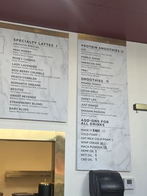 Menu photo 5 Savvvys Pasadena, CA