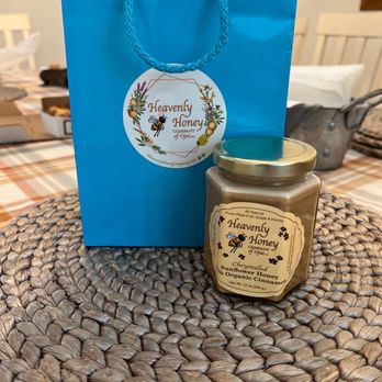 Heavenly Honey - Crystallized Sunflower Honey with Cinnamon - Honey Near Me - Ojai, California Heavenly Honey - Crystallized Sunflower Honey with Cinnamon - Honey Near Me - Ojai, California