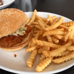 Steamboat Rock Restaurant - Nashville hot sandwich
