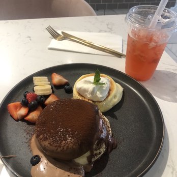 Hanabusa Cafe - Mocha Pancake - Pancakes Near Me - Chicago, Illinois Hanabusa Cafe - Mocha Pancake - Pancakes Near Me - Chicago, Illinois
