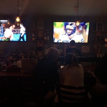 The Local - TV playing two different sports - Dive Bars Near Me - Astoria, New York