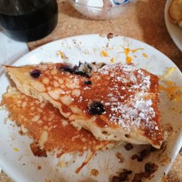 Little bit of Blueberry pancakes