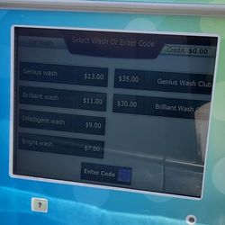 Main Street Car Wash - They accept cc, cash or coin.