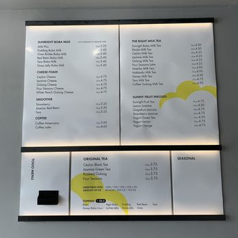 Sunright Tea Studio - Menu! - Bubble Tea Near Me - Diamond Bar, California Sunright Tea Studio - Menu! - Bubble Tea Near Me - Diamond Bar, California