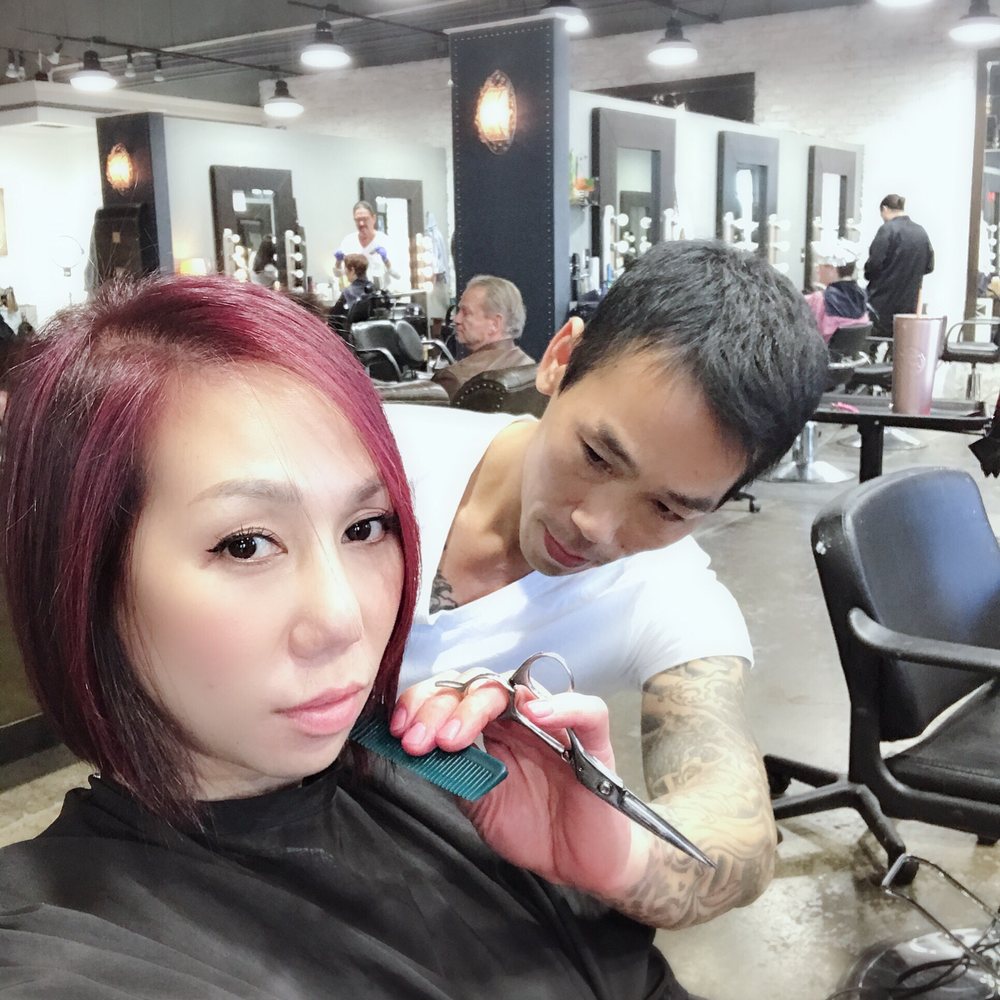 Huy Nguyen Hair Logo