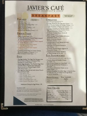 Menu photo 4 Javier's Café Smithtown, NY