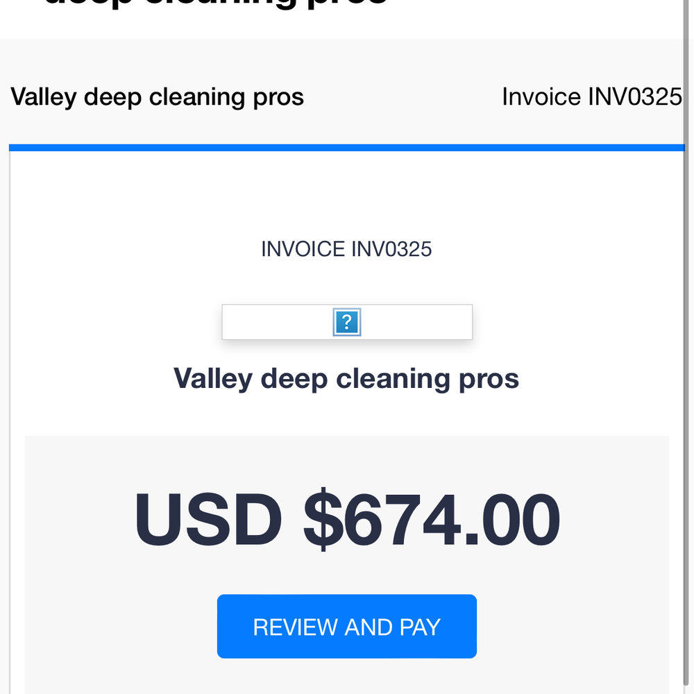 Valley deep cleaning pros's - First invoice sent while on vacation, where her math did not add up. - Home Cleaning Near Me Valley deep cleaning pros's - First invoice sent while on vacation, where her math did not add up. - Home Cleaning Near Me