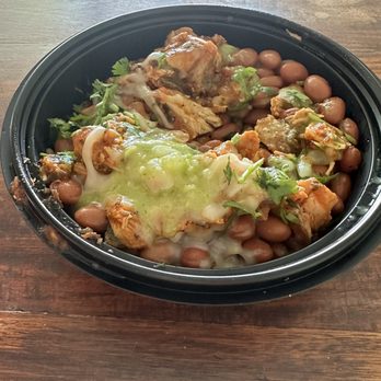 El Pollo Loco - Shredded chicken bowl - Fast Food Near Me - La Quinta, California