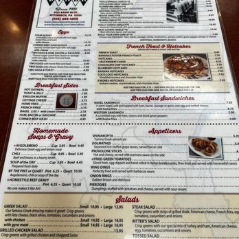 Ritter's Diner - Menu - Diners Near Me - Pittsburgh, Pennsylvania