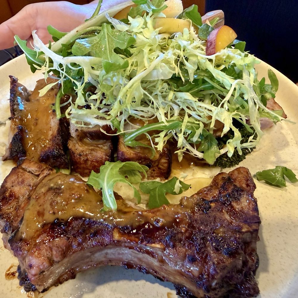 Pretti Platters - Heritage pork chop - Breakfast & Brunch Near Me - San Anselmo, California Pretti Platters - Heritage pork chop - Breakfast & Brunch Near Me - San Anselmo, California