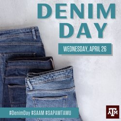 Texas A & M University - Showing support for sexual violence awareness and prevention