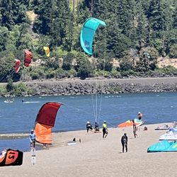 Gorge Kite - A pretty beautiful but chill day at the sand bar.