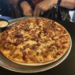 Chicken Bacon Ranch Pizza