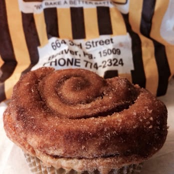 Kretchmar's Bakery - Delicious cinnamon roll muffin..not sure of exact name. Light, flakey, perfect! - Bakeries Near Me - Beaver, Pennsylvania