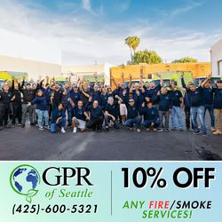 Green Planet Restoration - Seattle - This is our team--restoration labor and office staff--working together to keep every project running smoothly from start to finish.