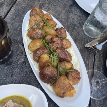 Watertable - Creamer Potato Cakes - New American Near Me - Huntington Beach, California Watertable - Creamer Potato Cakes - New American Near Me - Huntington Beach, California