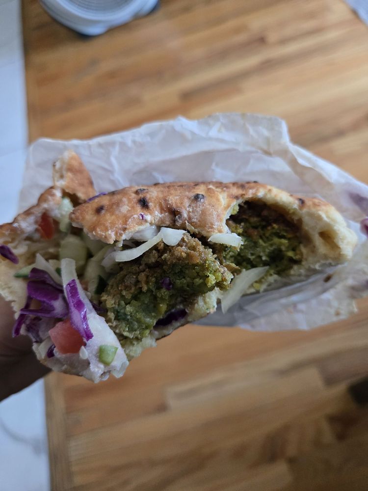 Food from Falafel Tanami